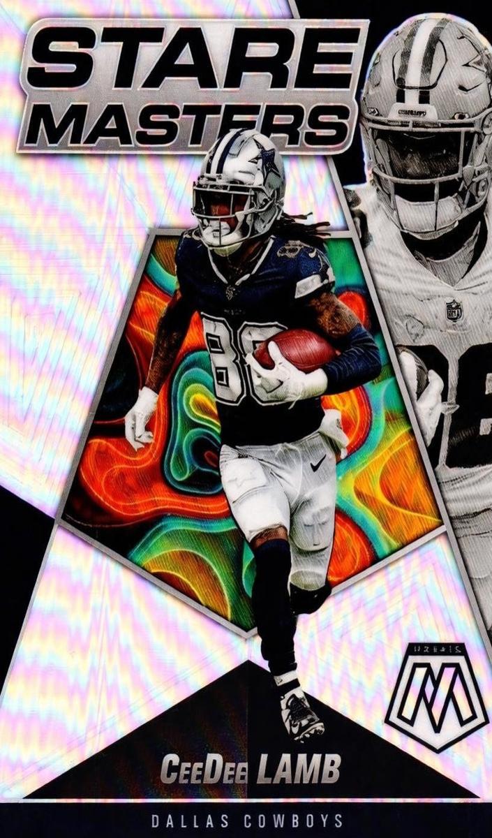 2022 Panini Mosaic Football Silver CeeDee Lamb #SM-18 PSA 9