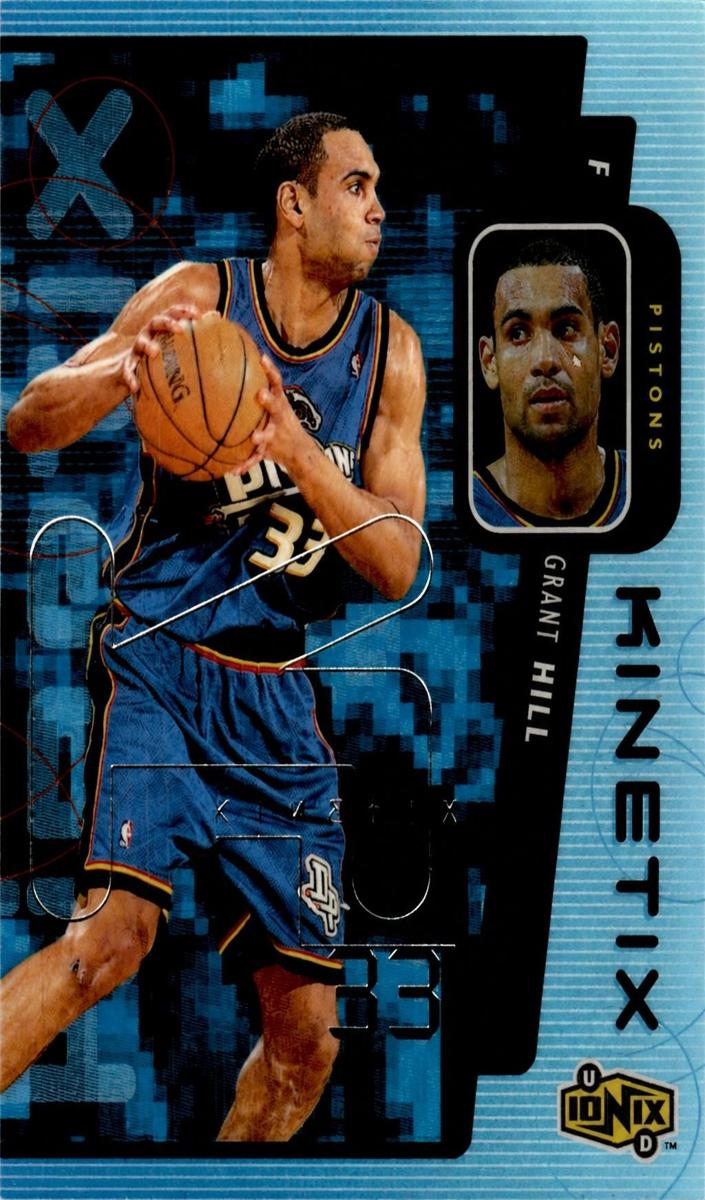 1998 Upper Deck Ionix Basketball Grant Hill #K4 PSA 9