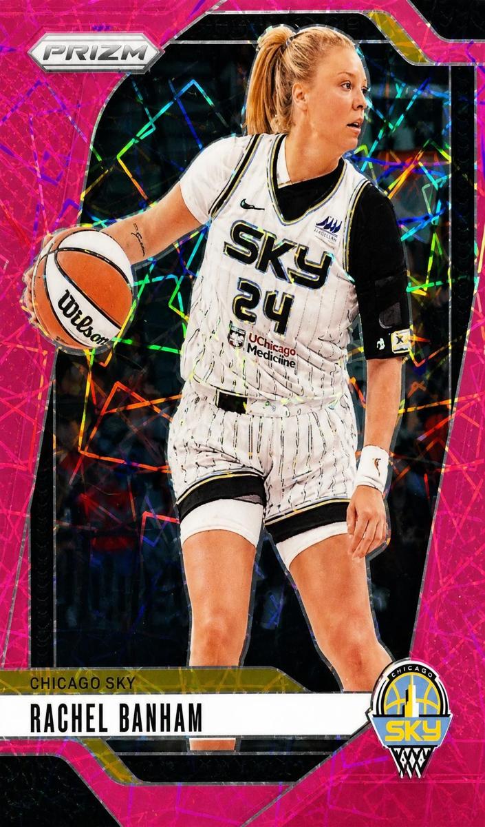 2024 Panini Prizm WNBA Basketball Pink Velocity Rachel Banham #25