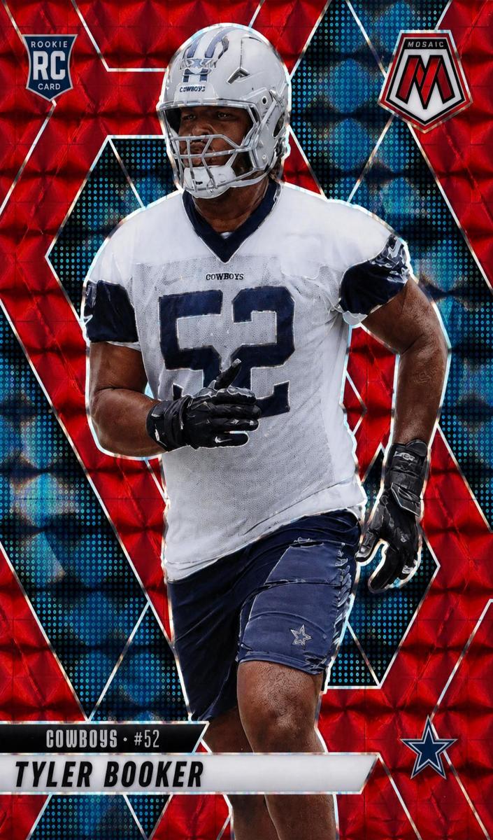 2025 Panini Mosaic Football Red Tyler Booker #348