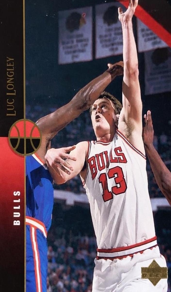1994 Upper Deck Basketball Luc Longley #72