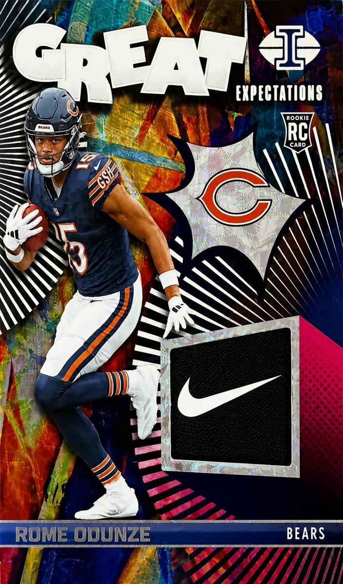 2024 Panini Illusions Football Sapphire Rome Odunze #GE-ROE