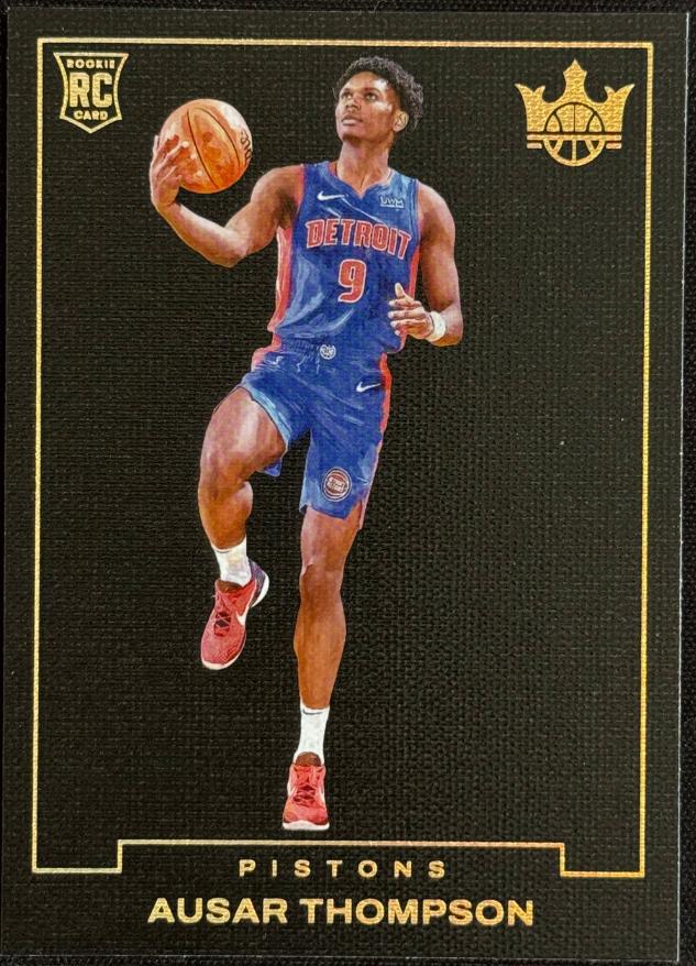 2023 Panini Court Kings Basketball Ausar Thompson #15 PSA 8