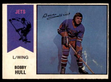 1974 O-Pee-Chee WHA Hockey Bobby Hull #50 PSA 6