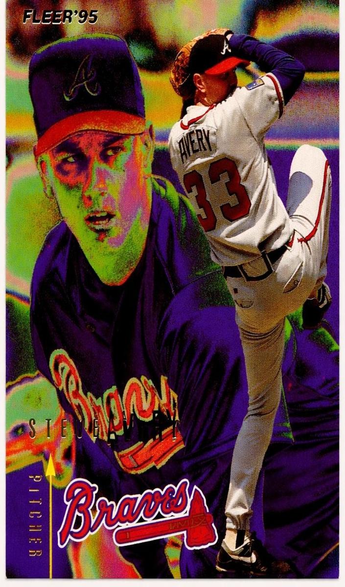 1995 Fleer Baseball Steve Avery #299