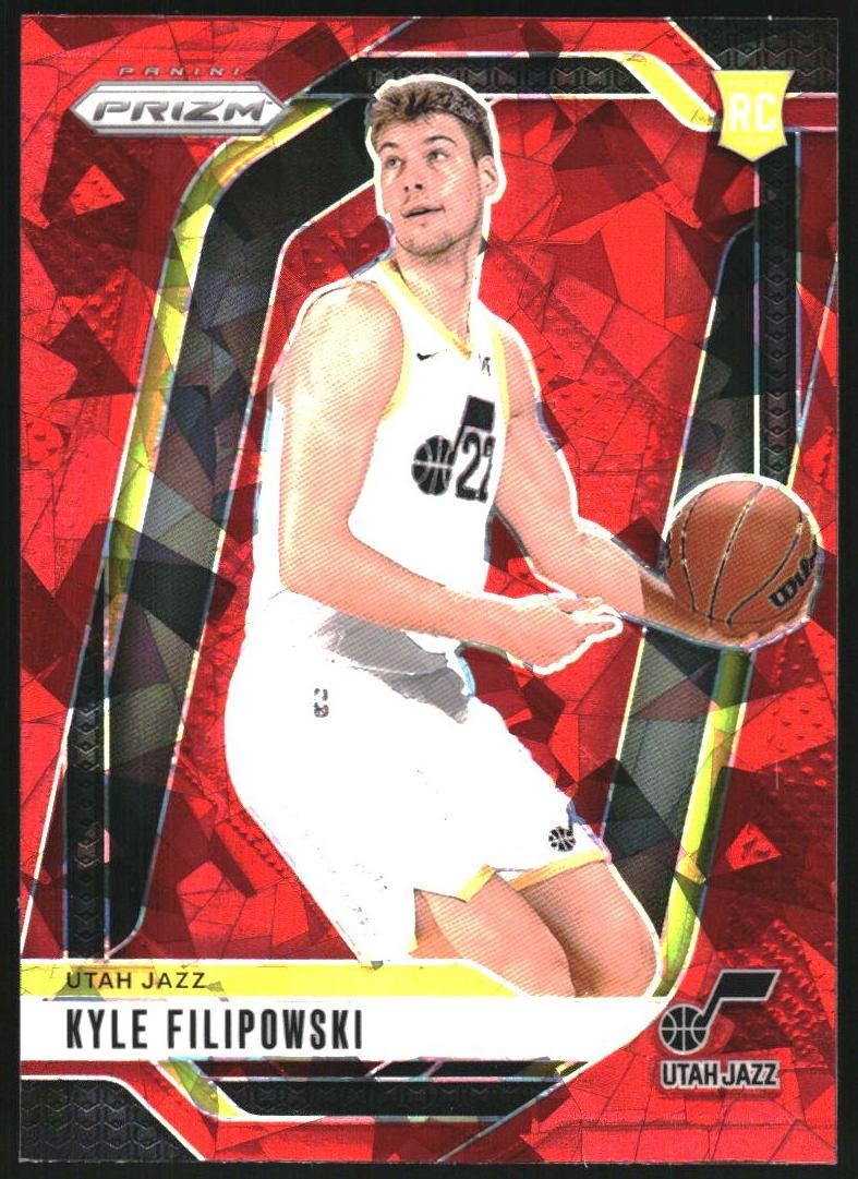 2024 Panini Prizm Basketball Red Ice Kyle Filipowski #263 PSA 9
