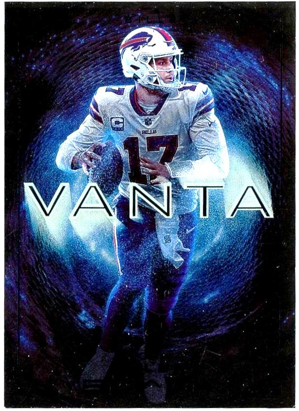 2023 Panini Black Football Josh Allen #VA-1 PSA 9