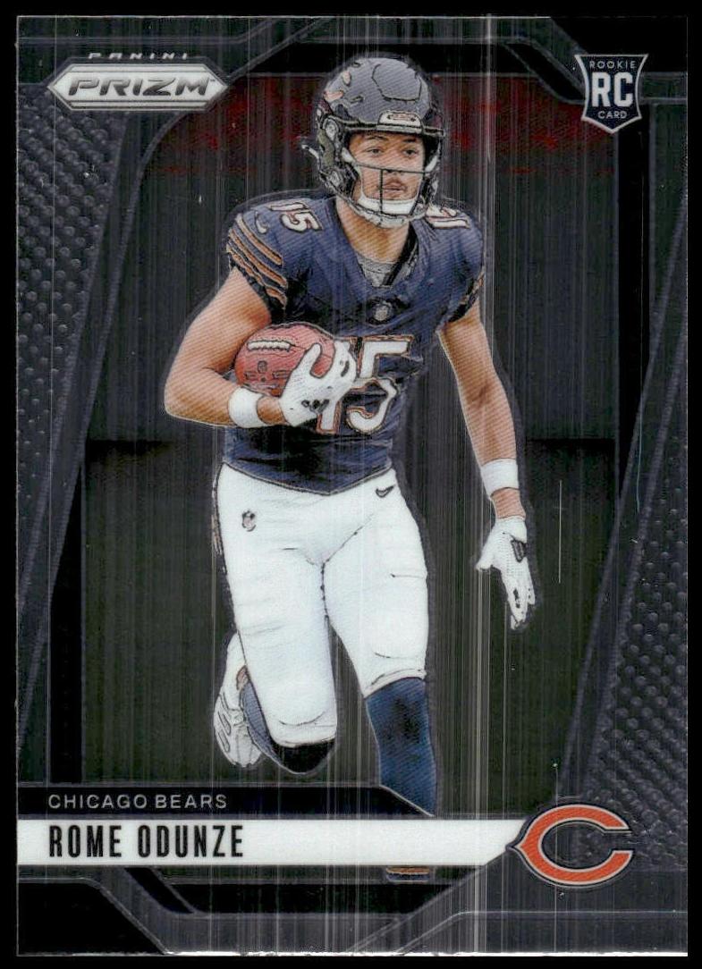 2024 Panini Prizm Football Rome Odunze #385 PSA 10