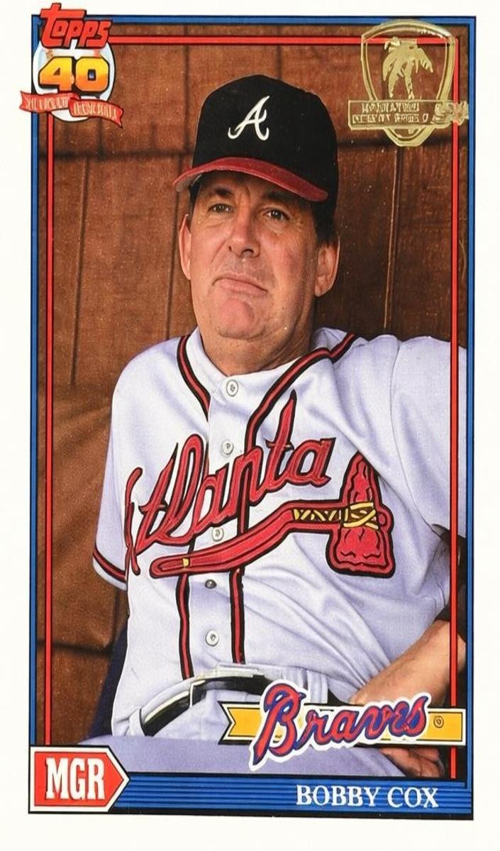 1991 Topps Baseball Bobby Cox #759 PSA 9