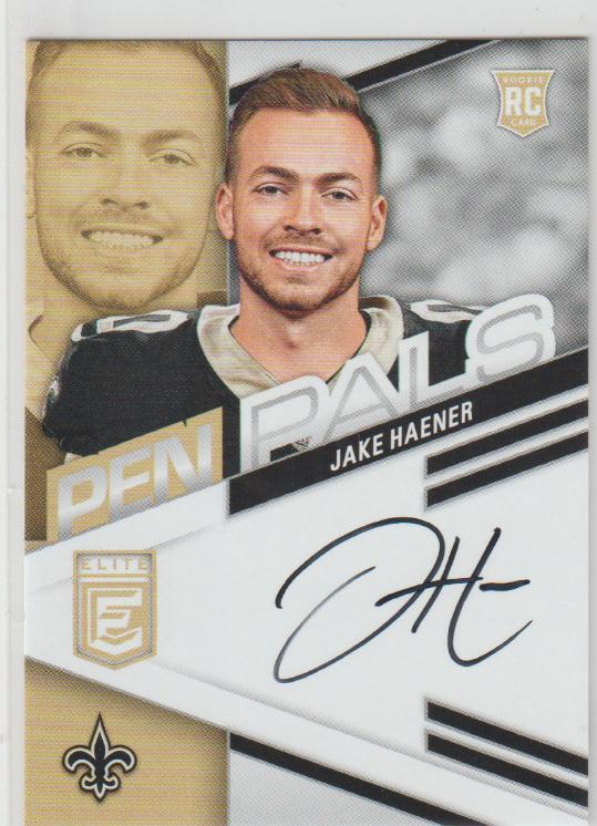 2023 Donruss Elite Football Jake Haener #PPJHA PSA 10