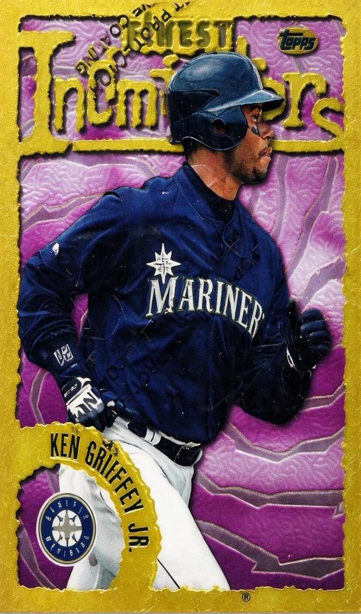 1996 Topps Finest Baseball Ken Griffey Jr. #135 SGC 10