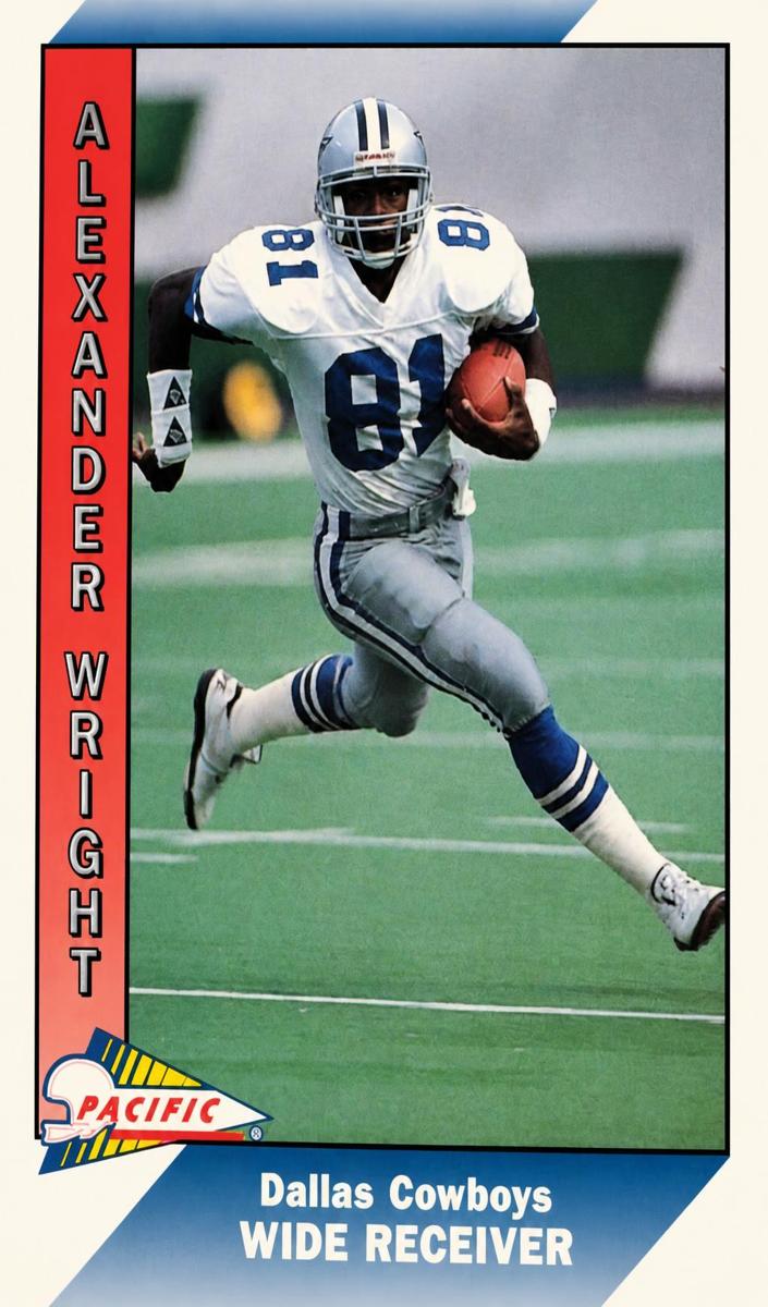 1991 Pacific Football Alexander Wright #110