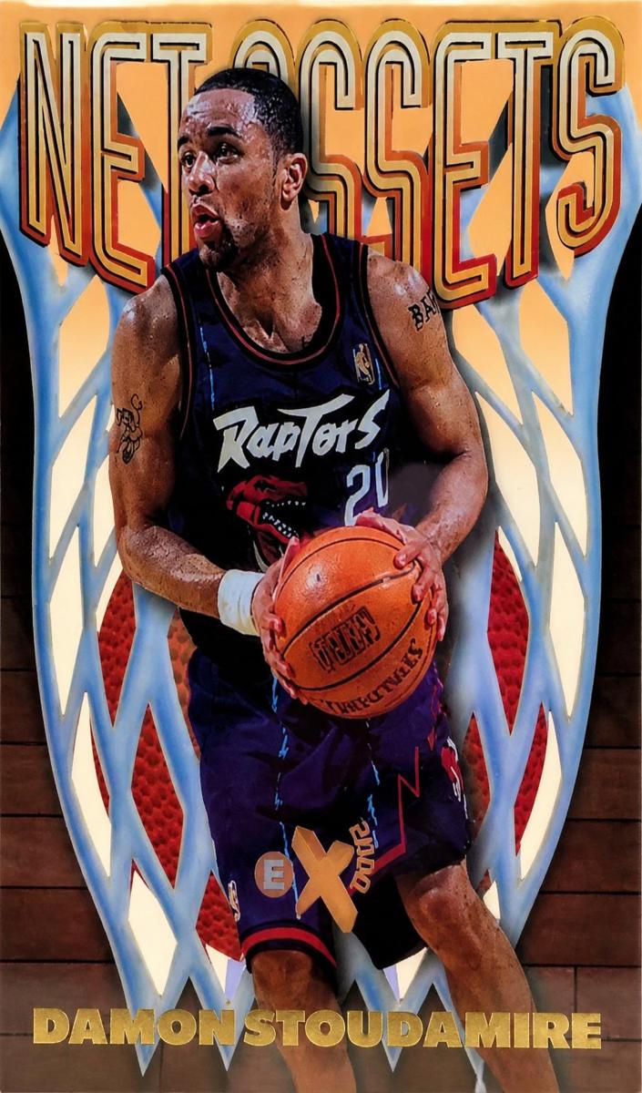1996 Skybox E-X2000 Basketball Damon Stoudamire #19