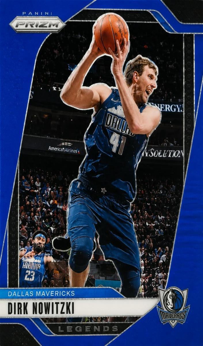 2024 Panini Prizm Basketball Blue Pulsar Dirk Nowitzki #272
