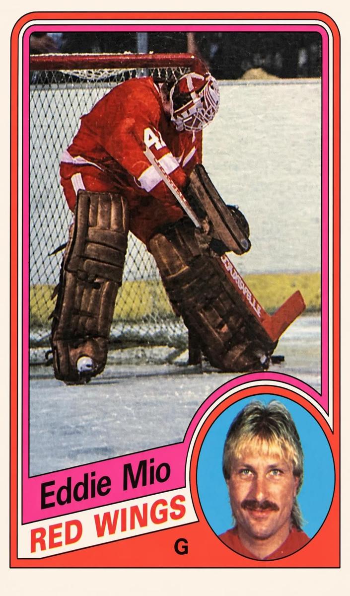 1984 Topps Hockey Eddie Mio #45
