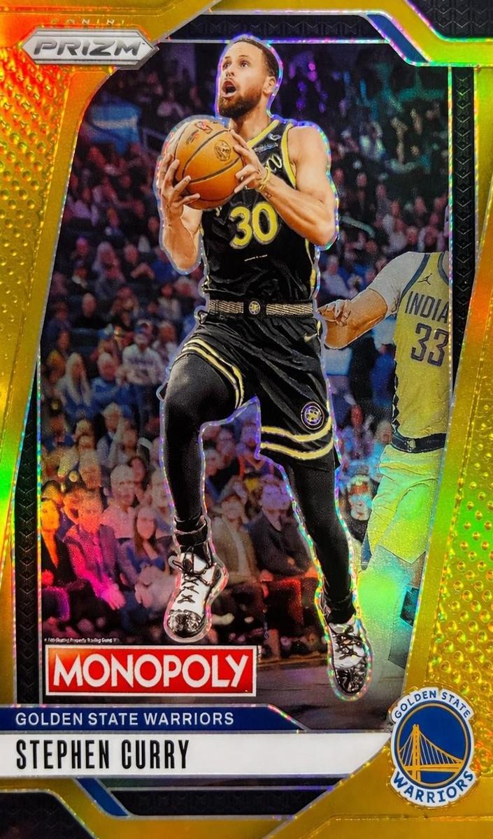 2024 Panini Prizm Monopoly Basketball Gold Stephen Curry #83