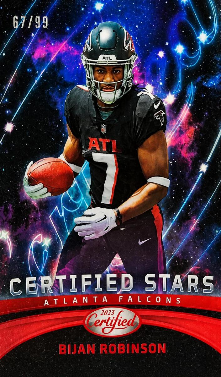 2023 Panini Certified Football Mirror Red Bijan Robinson #CS-17
