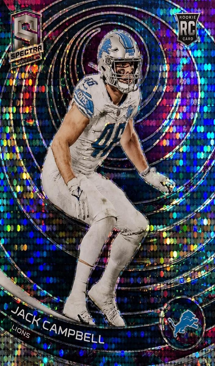 2023 Panini Spectra Football Celestial Jack Campbell #124