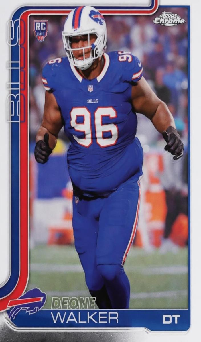 2025 Topps Chrome Football Deone Walker #360