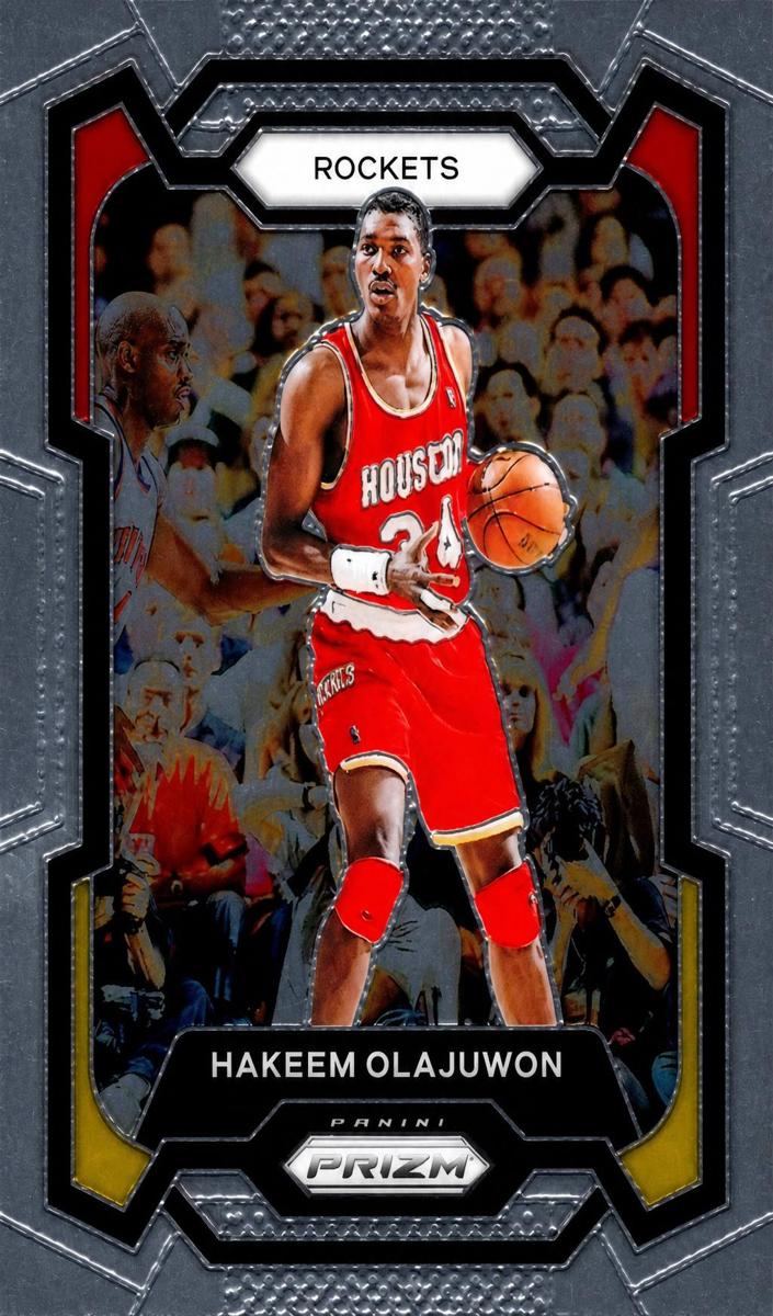 2023 Panini Prizm Basketball Hakeem Olajuwon #191 PSA 9
