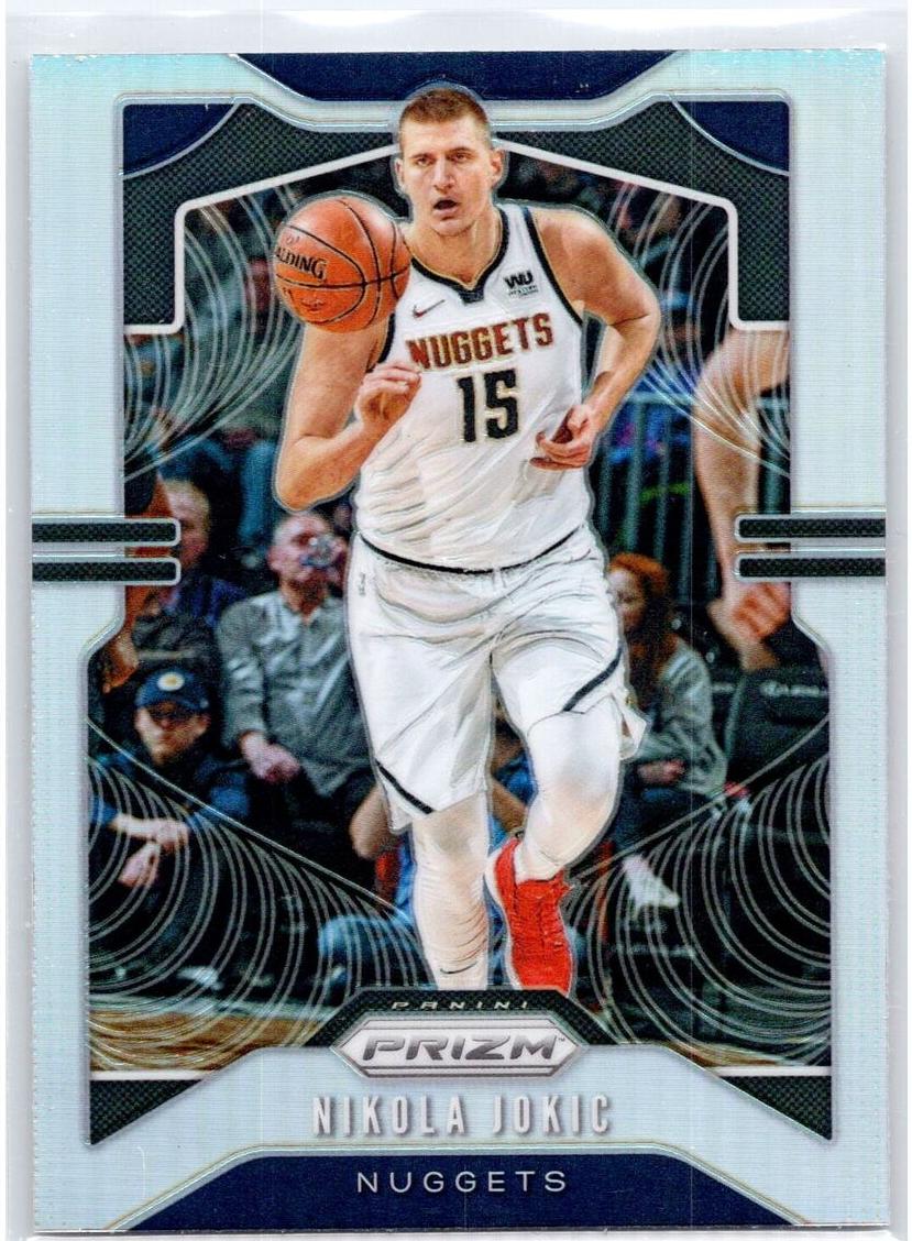 2019 Panini Prizm Basketball Silver Prizm Nikola Jokic #84 PSA 10