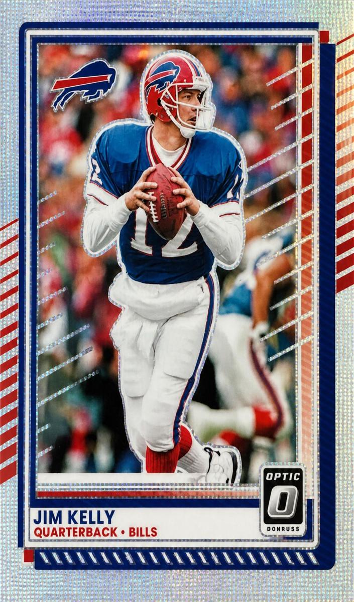 2025 Donruss Optic Football Wave Jim Kelly #36