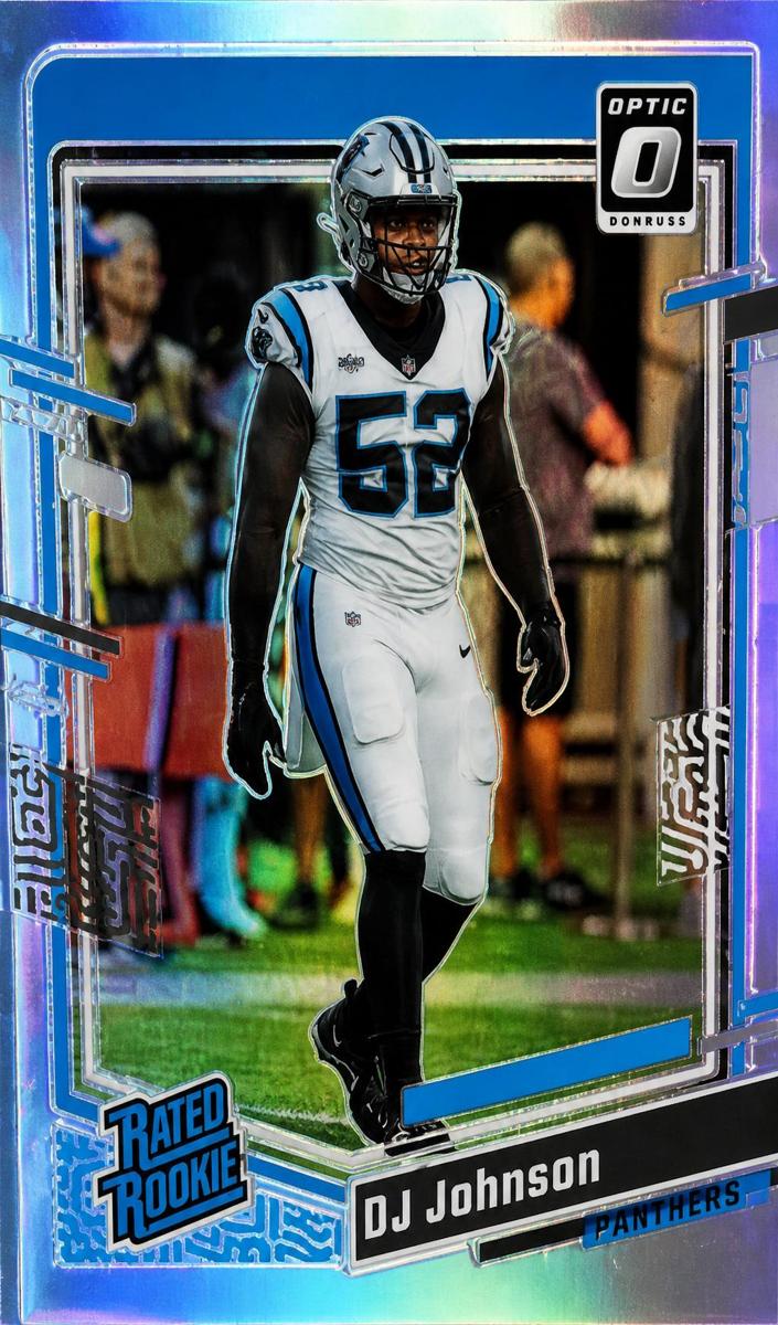 2023 Donruss Optic Football Holo DJ Johnson #214