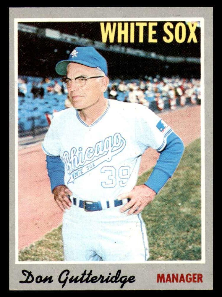 1970 Topps Baseball Don Gutteridge #123