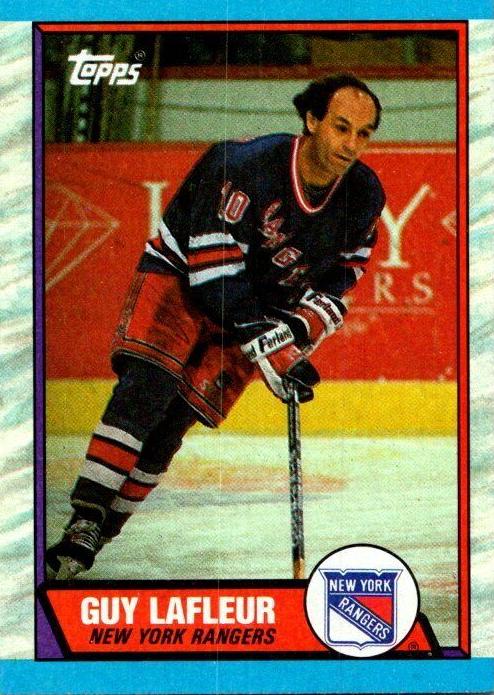1989 O-Pee-Chee Hockey Guy LaFleur #189 PSA 10