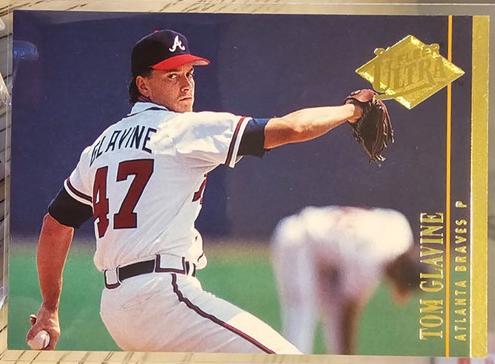 1994 Fleer Ultra Baseball Tom Glavine #151 PSA 9