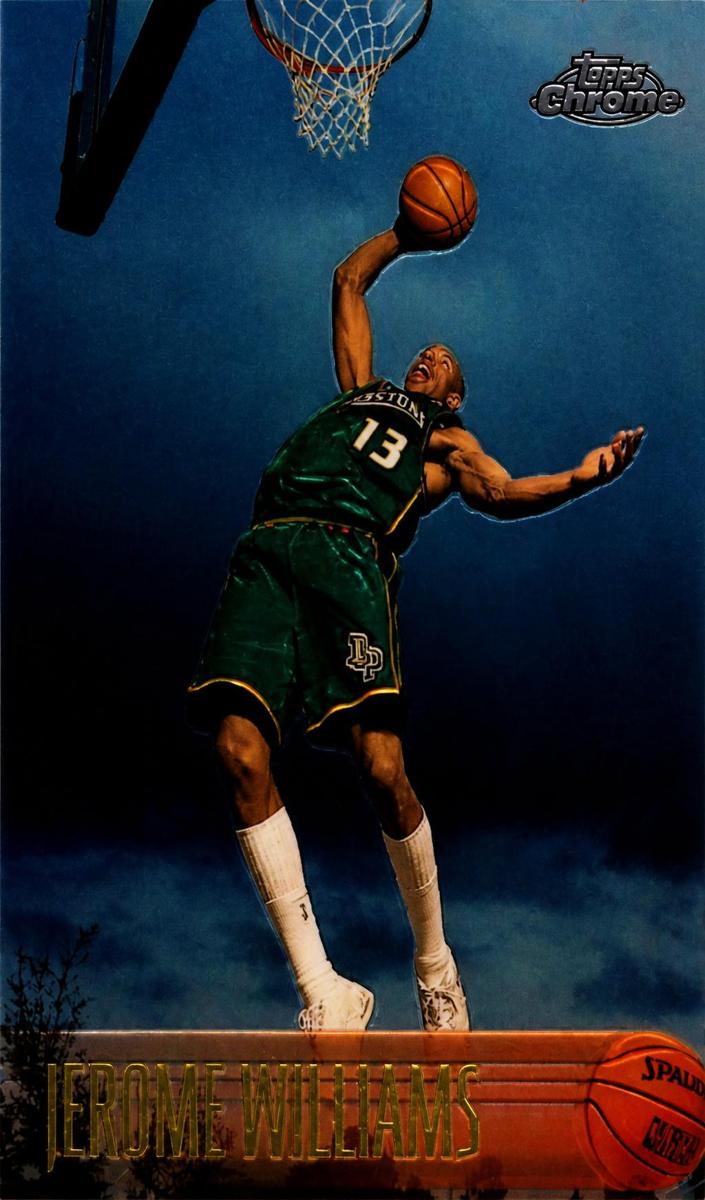 1996 Topps Chrome Basketball Jerome Williams #162