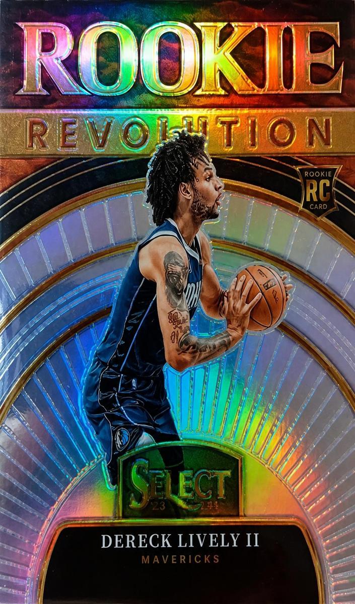 2023 Panini Select Basketball Silver Dereck Lively II #7
