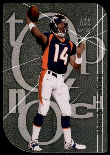 1999 Skybox Molten Metal Football Gold Brian Griese #8TN