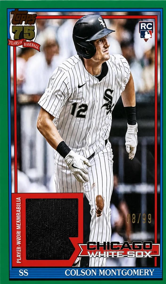 2026 Topps Baseball Green Colson Montgomery #91R-CMO
