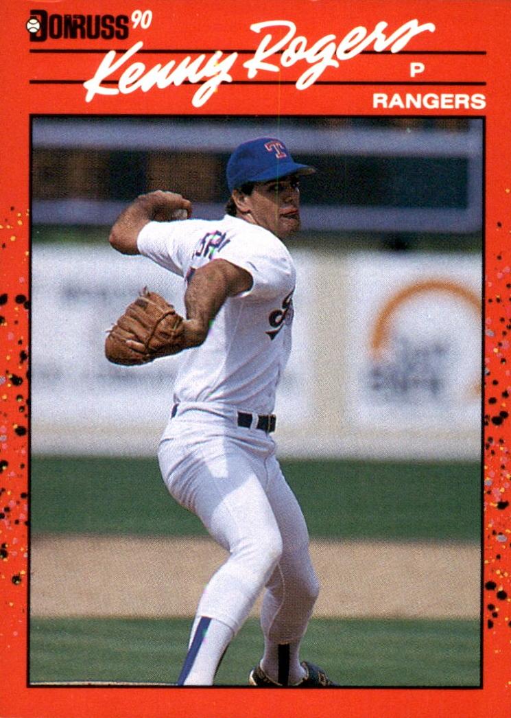 1990 Donruss Baseball Kenny Rogers #283 PSA 7