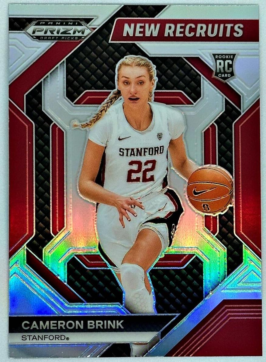 2024 Panini Prizm Draft Picks Basketball Silver Cameron Brink #5 PSA 9