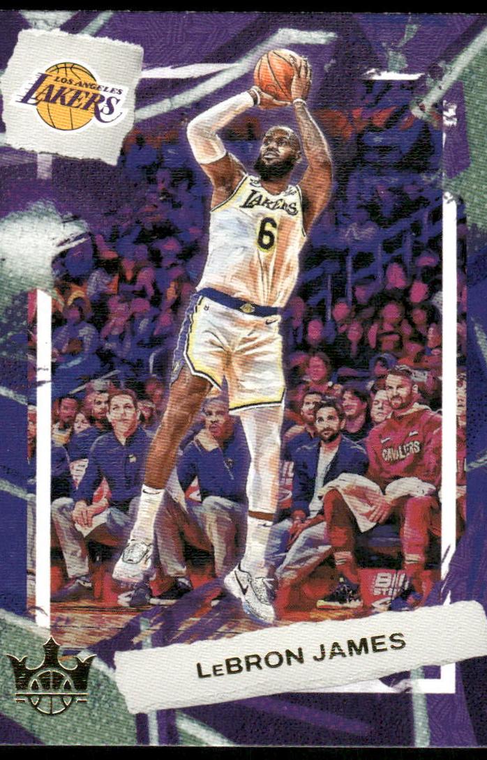 2022 Panini Court Kings Basketball LeBron James #35