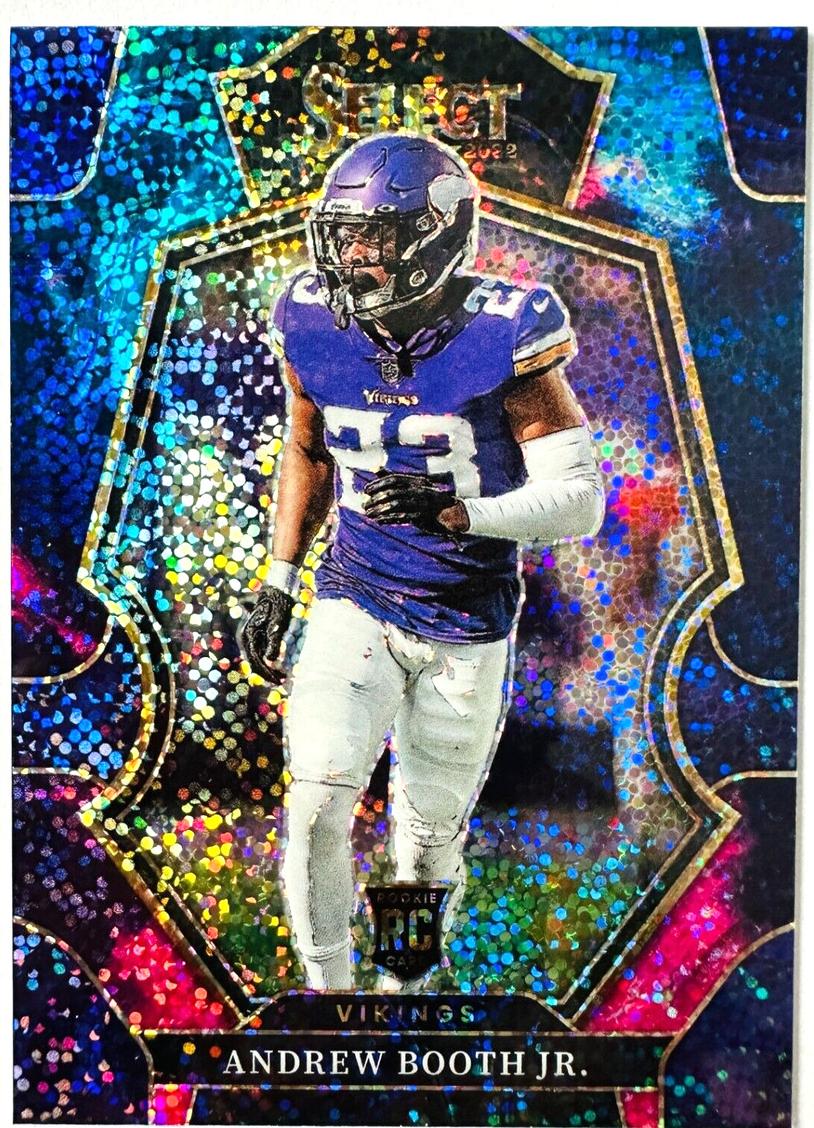 2022 Panini Select Football Cosmic Andrew Booth Jr. #166