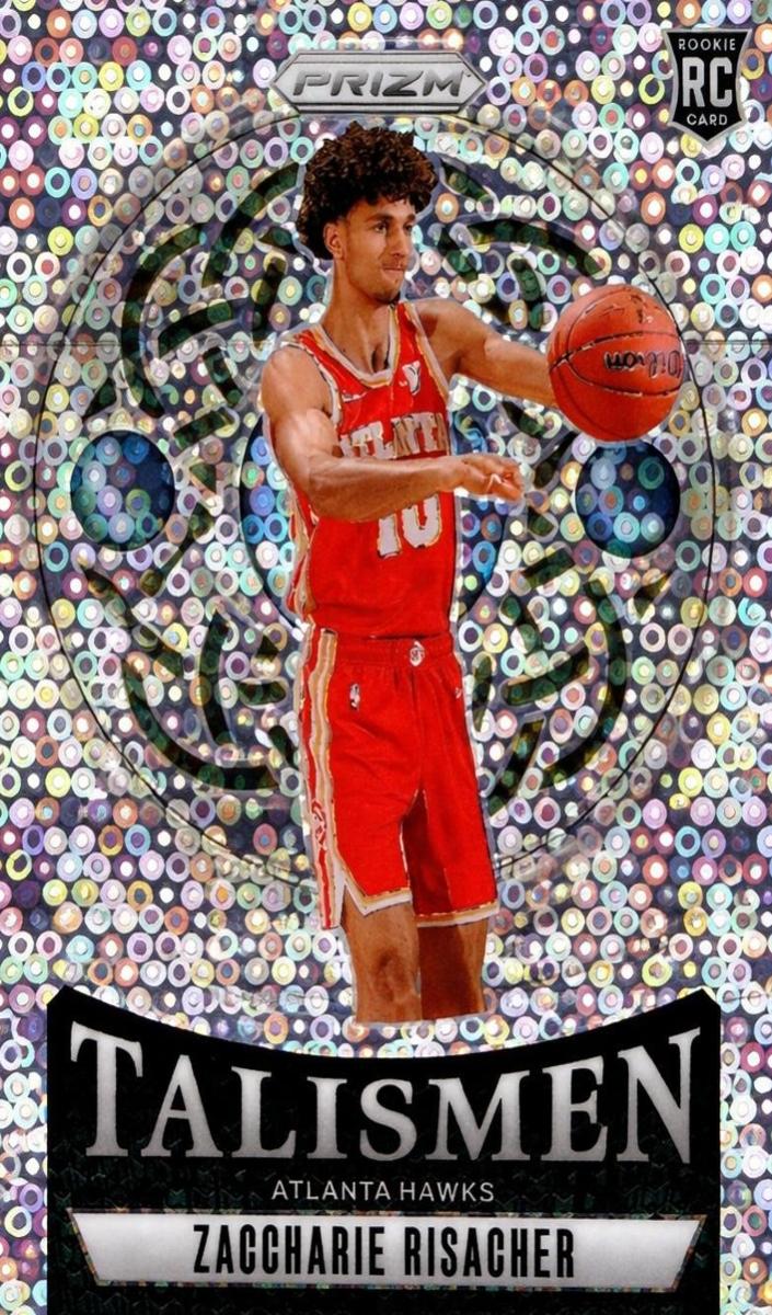 2024 Panini Prizm Basketball Fast Break Zaccharie Risacher #8 PSA 10