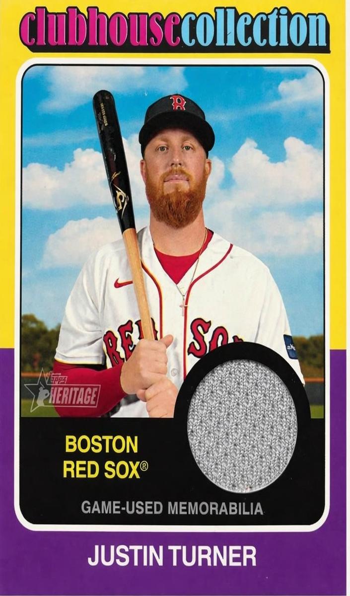 2024 Topps Heritage Baseball Justin Turner #CCR-JT
