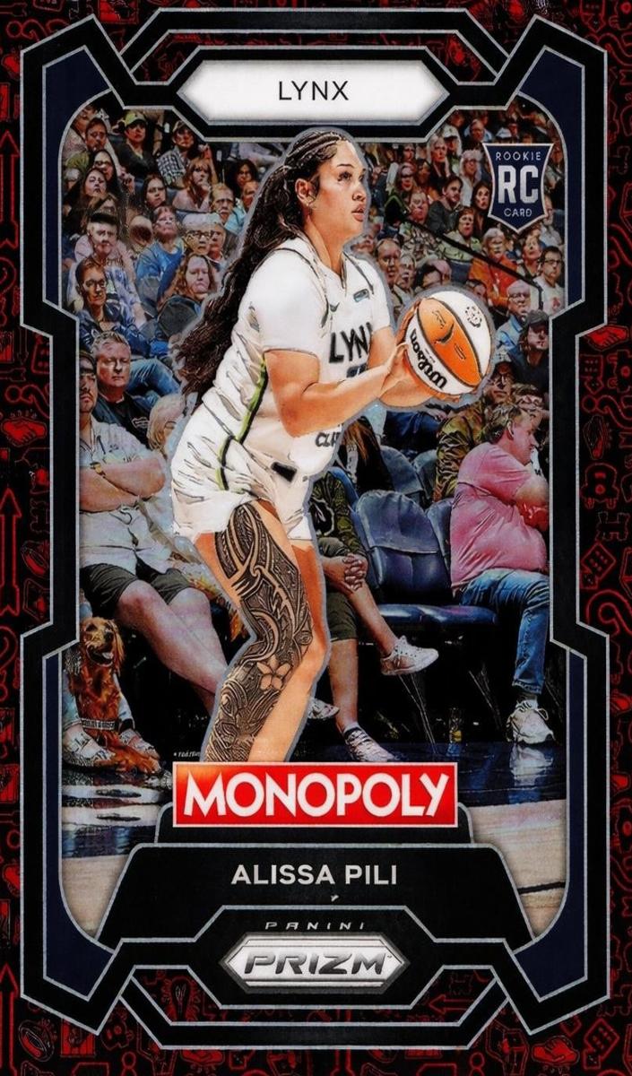 2024 Panini Prizm Monopoly WNBA Basketball Millionaire Club Alissa Pili #72