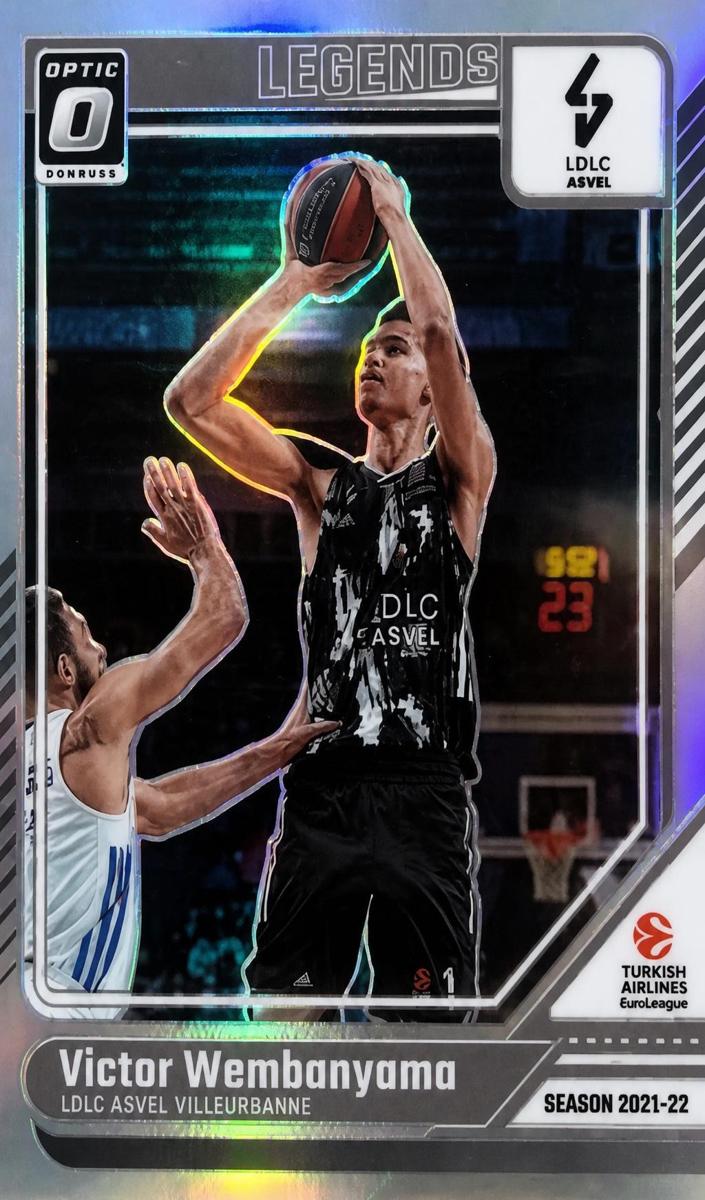 2024 Donruss Turkish Airlines EuroLeague Basketball Victor Wembanyama #161