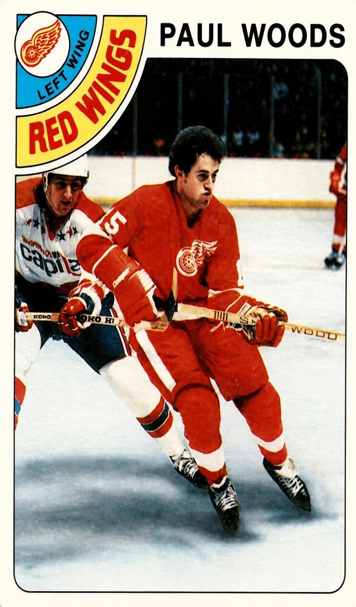 1978 Topps Hockey Paul Woods #159 PSA 9