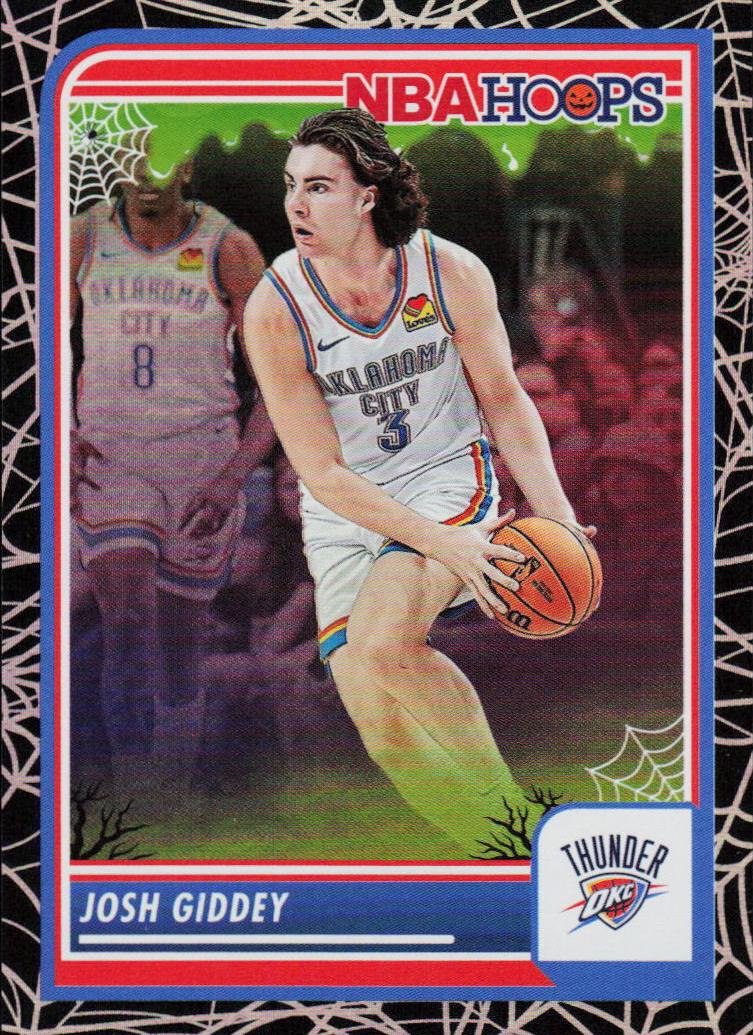 2023 Panini Haunted Hoops Basketball Holo Webs Josh Giddey #70