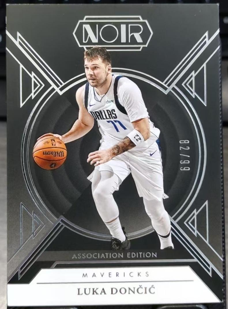 2024 Panini Noir Basketball Luka Doncic #58