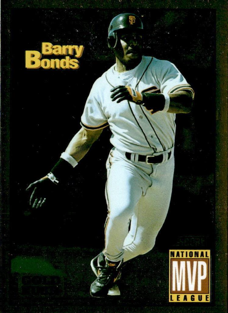 1994 Score Baseball Gold Rush Barry Bonds #632 PSA 10