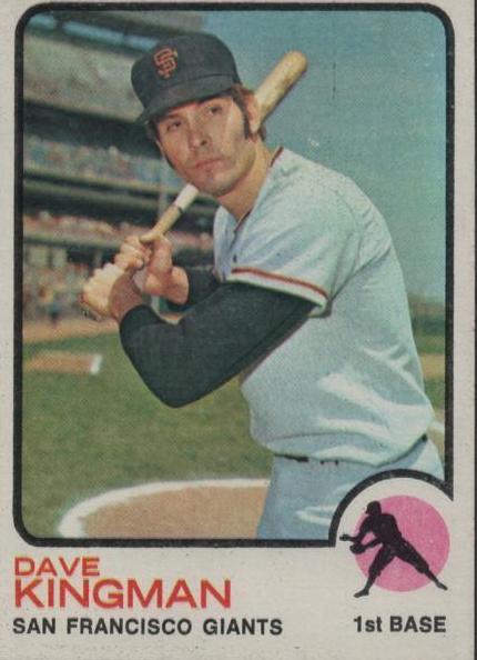 1973 Topps Baseball Dave Kingman #23 PSA 7.5