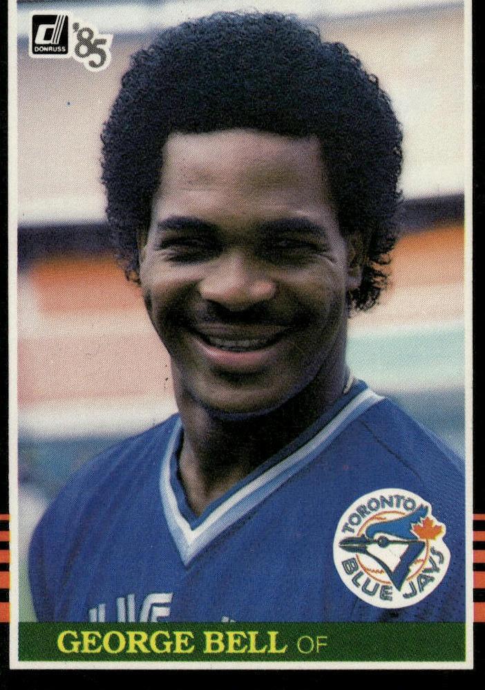 1985 Donruss Baseball George Bell #146