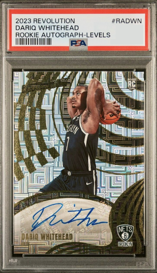 2023 Panini Revolution Basketball Levels Dariq Whitehead #RA-DWN PSA 8.5