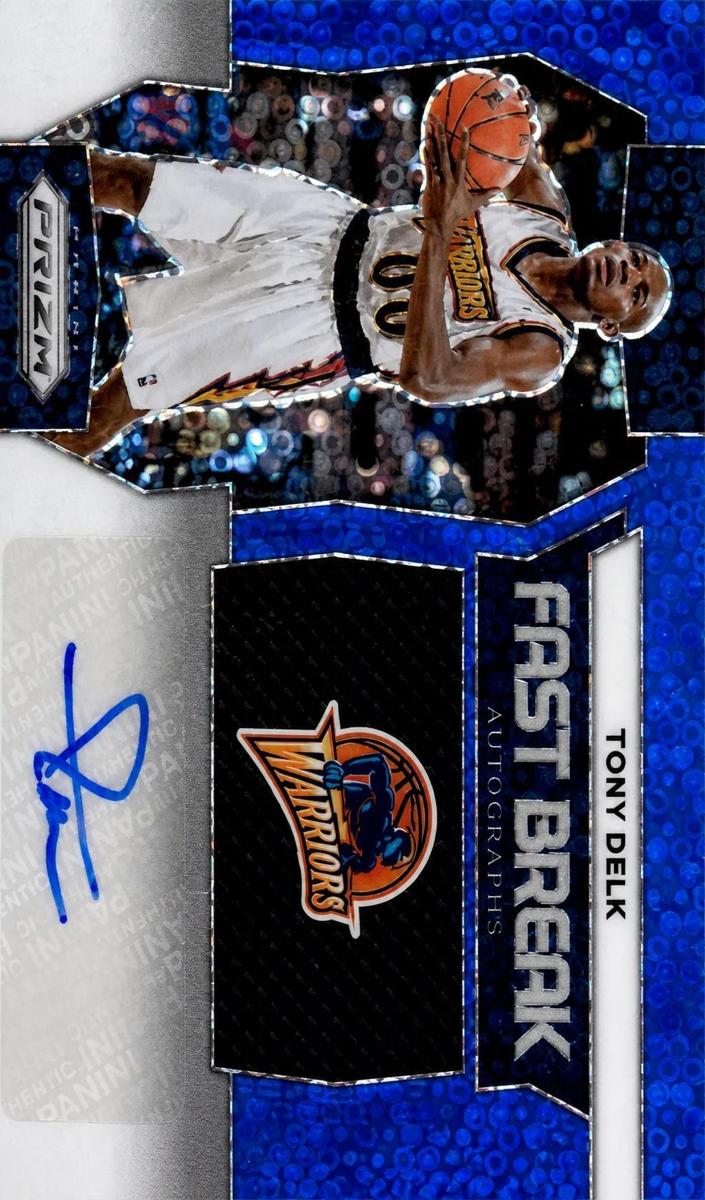 2023 Panini Prizm Basketball Blue Tony Delk #FB-DEL